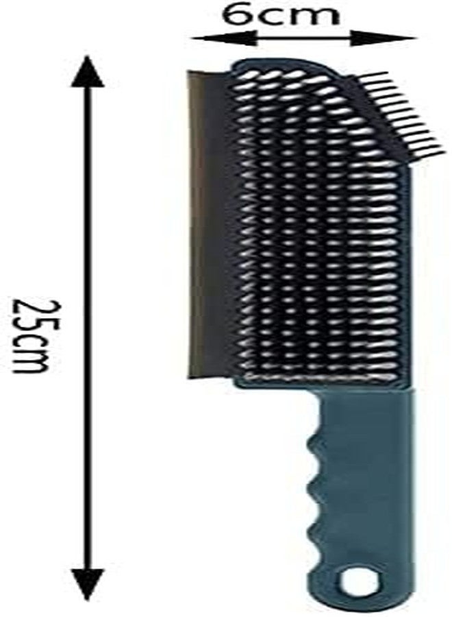 MaruHub 3 in 1 Silicone Cleaning Brush with Squeegee & Scraper | Multifunctional Handheld Gap Cleaner Tool for Kitchen, Bathroom, Window, Floor, Crevice & Tile | Soft Bristles, Portable & Reusable - Image 4